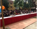 Tiệc cho sự kiện kỹ niệm 50 năm ngày thành lập trường THPT Trương Vương 3A